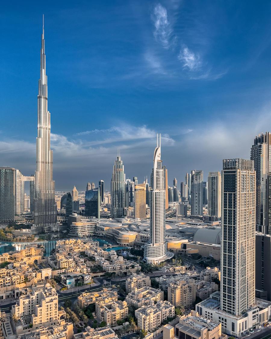 A photograph of Dubai, home to the DIFC and a growing number of the world's leading family offices.